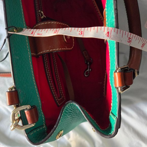 Dooney & Bourke Pebble Grain Small Zip Satchel - Picture 7 of 8